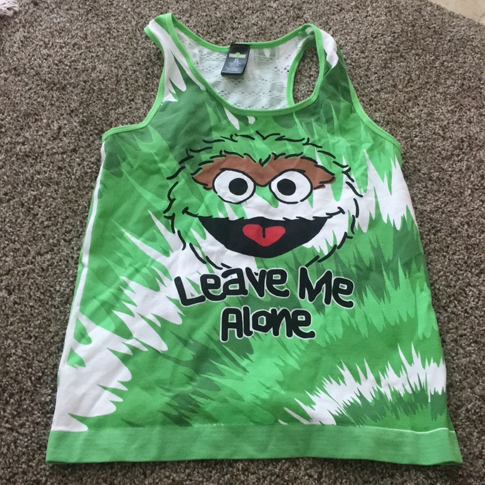 Sesame Street workout shirt